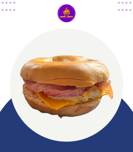 Bacon+egg Bagel