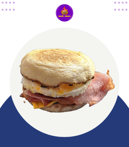 Dauble Bacon+egg Muffin